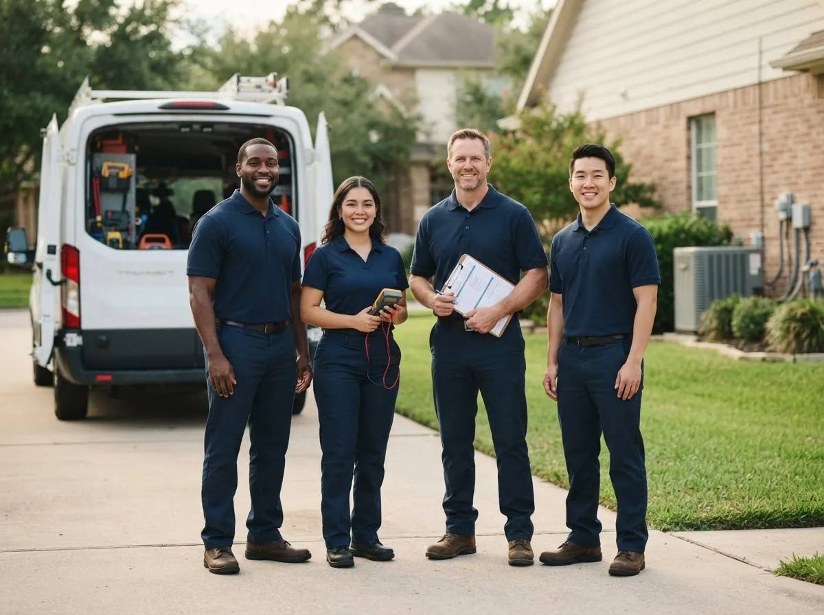 Certified HVAC technician near Suamico, WI